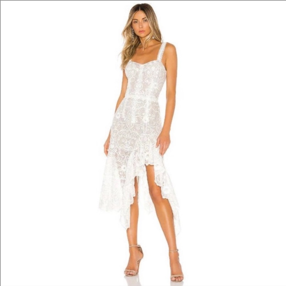 Bronx and Banco Tiffany Blanc Dress White XS
